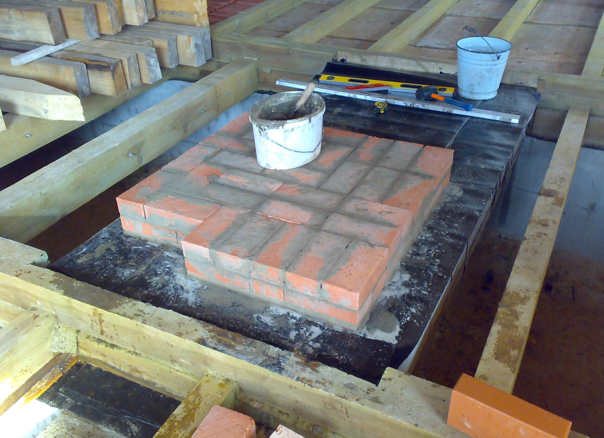 Как правильно сделать фундамент под банную печь